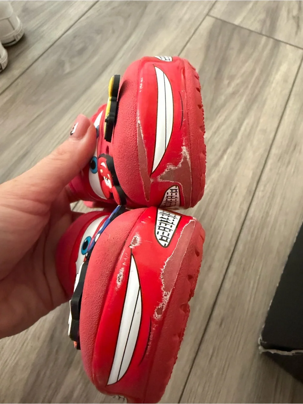 Crocs Red Lightning McQueen Kids Slip-On crocs